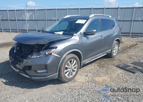 2018 Nissan Rogue Sv z USA, uszkodzony, nr VIN KNMAT2MT6JP544085